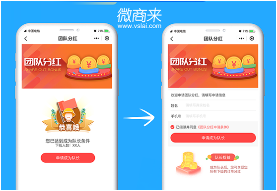 團(tuán)隊(duì)分紅系統(tǒng)功能有哪些？